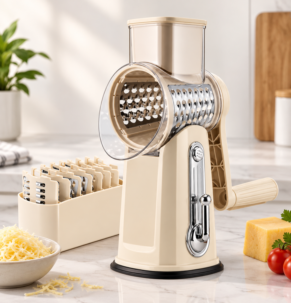 The Hand-Crank Veg Cutter
