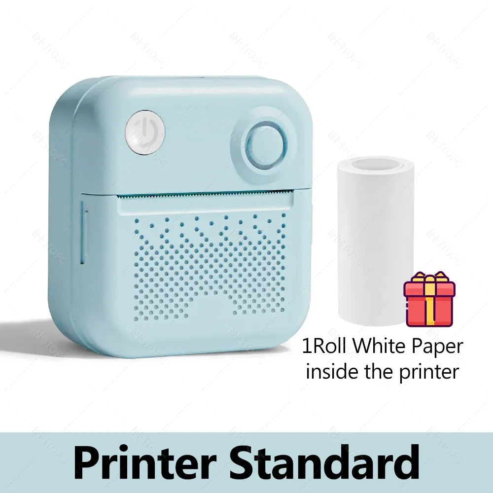 Minimalist Thermal Printer and Paper Roll