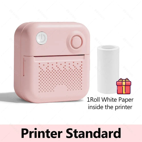 Minimalist Thermal Printer and Paper Roll