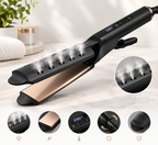 Steam hair straightener